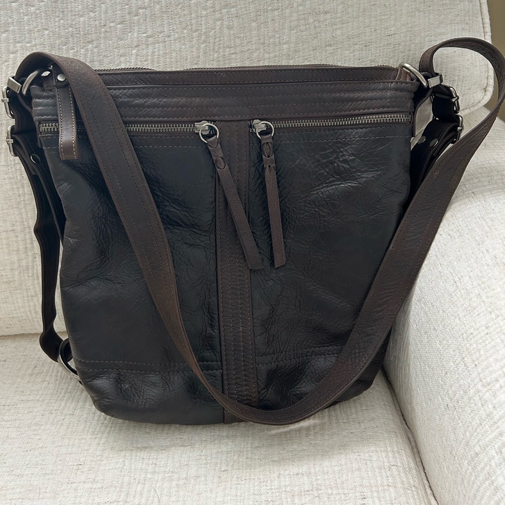 SOLD. Rough and Tumble medium VHH in distressed espresso